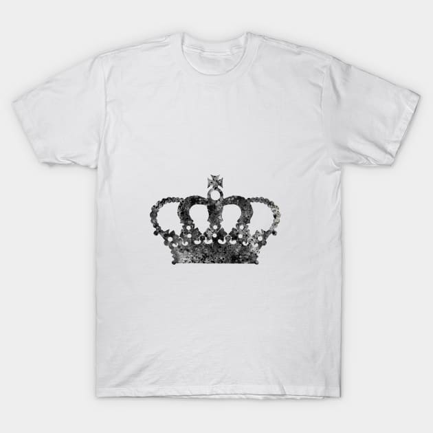 King Crown T-Shirt by RosaliArt